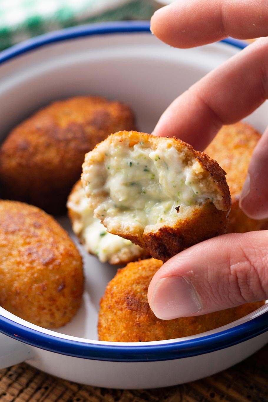 Croquetas De Br Coli Y Queso Recetinas