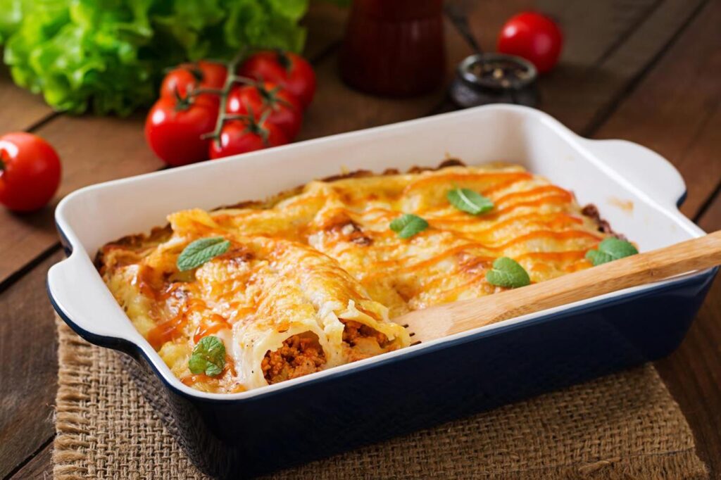 Canelones de atún