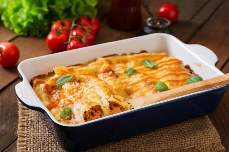 Canelones de atún
