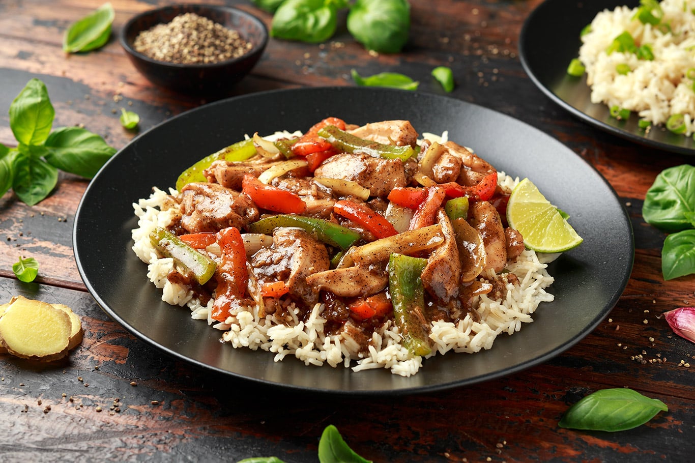 Receta de arroz con pollo y verduras