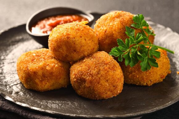 Croquetas de patata y queso