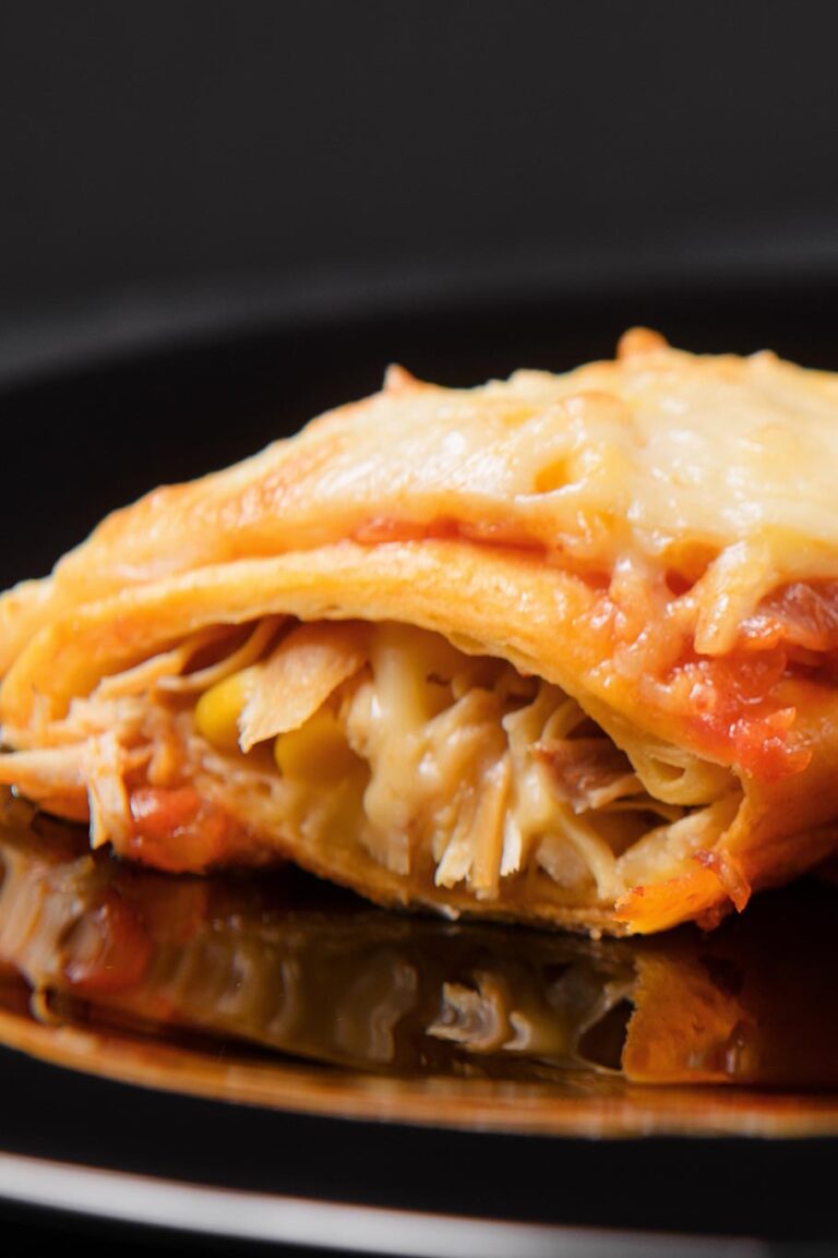 Receta fácil de enchiladas de pollo mexicanas