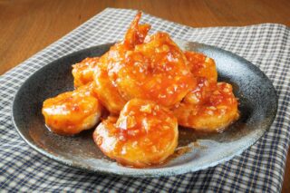 Receta de gambas al ajillo con tomate