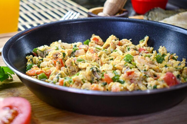 Receta fácil de huevos a la mexicana