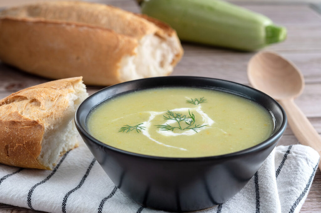 Receta de puré de calabacín