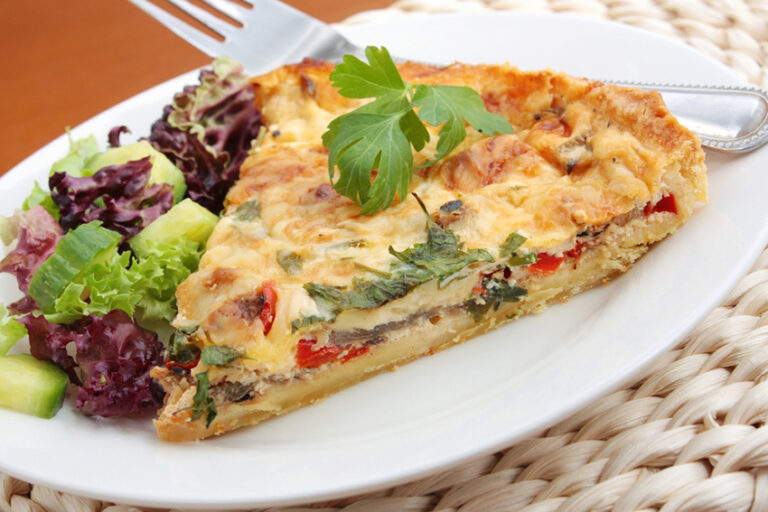 Receta de quiche de verduras