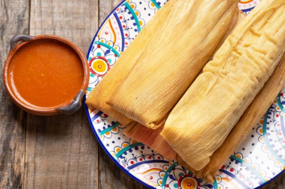 Tamales de pollo