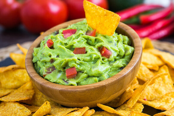 Dip de berenjena y aguacate