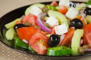 Receta de ensalada griega