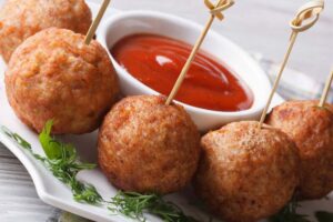 Receta de albóndigas de pollo