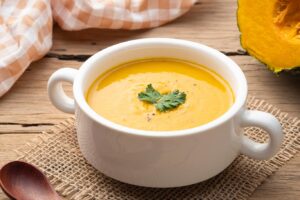 Receta fácil de sopa de calabaza