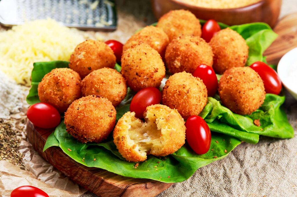 Bombas de queso