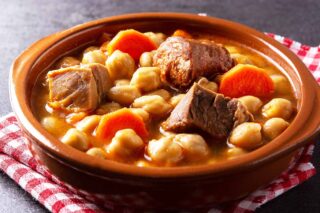 Receta fácil de cocido de garbanzos