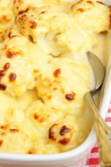 Coliflor Con Bechamel Al Horno - Recetinas