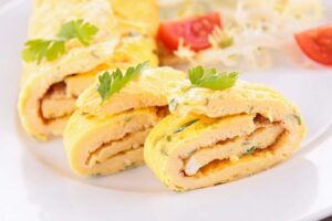 Enrollados de tortilla