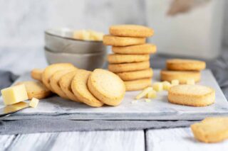 Receta de galletas de queso