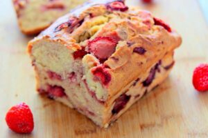 Receta de Pan de fresas