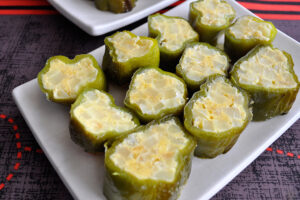 Receta de pimientos rellenos de tortilla de patata