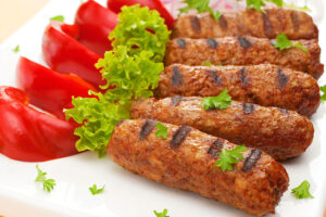 Salchichas de carne
