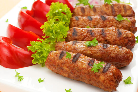 Salchichas de carne