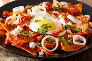Chilaquiles rojos