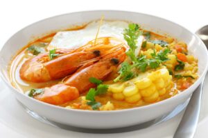 Chupe de camarones