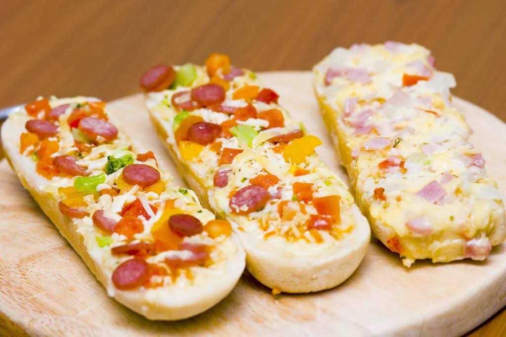 Paninis de peperoni