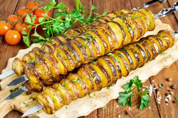 Patatas en espiral