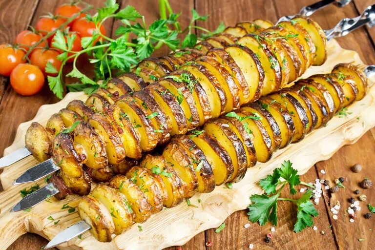 Patatas en espiral