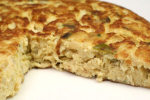 Tortilla de bacalao