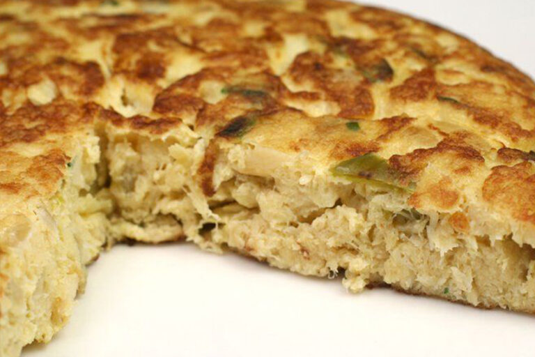 Tortilla de bacalao