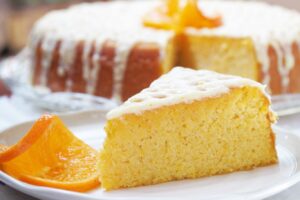 Bizcocho de mandarina