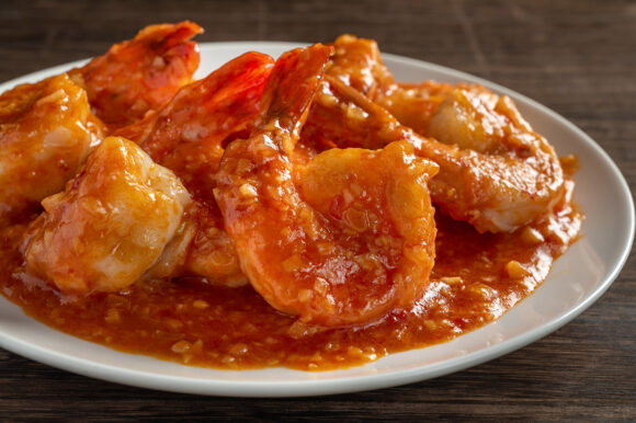 Camarones a la diabla