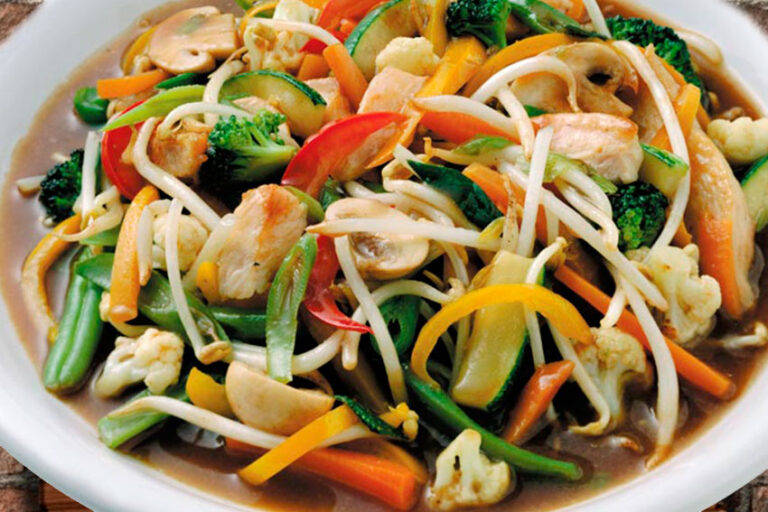 Receta de chapsui de pollo