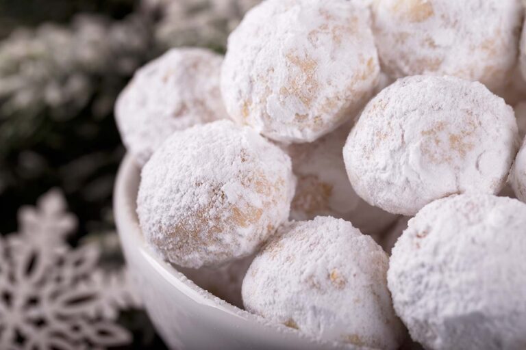 Polvorones de nuez