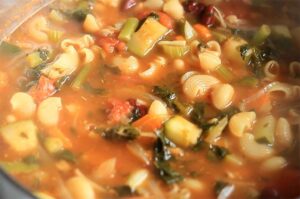Receta de sopa minestrone