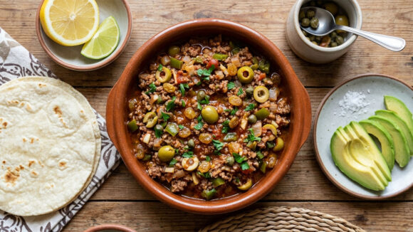Picadillo cubano