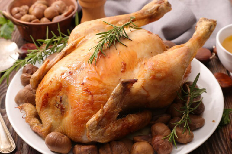 Receta de pollo al romero al horno