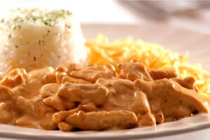 Pollo strogonoff