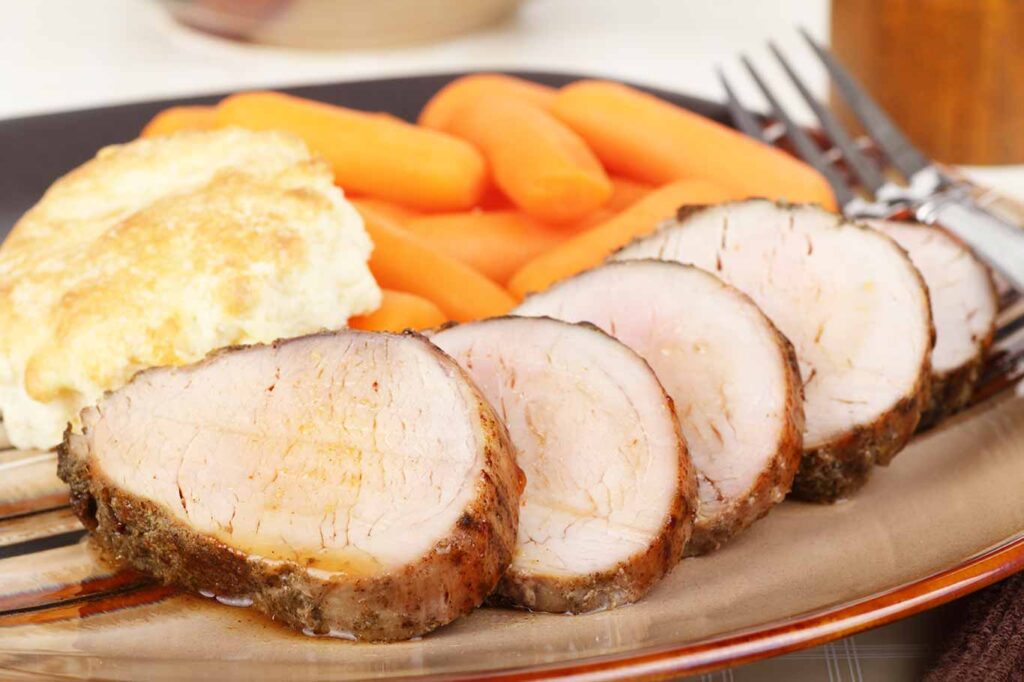 Solomillo de cerdo al horno
