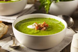Sopa de guisantes alemana