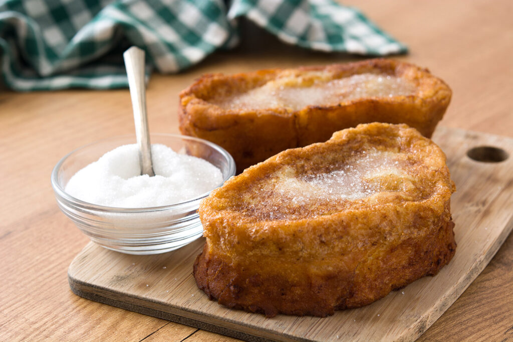 Receta de torrijas