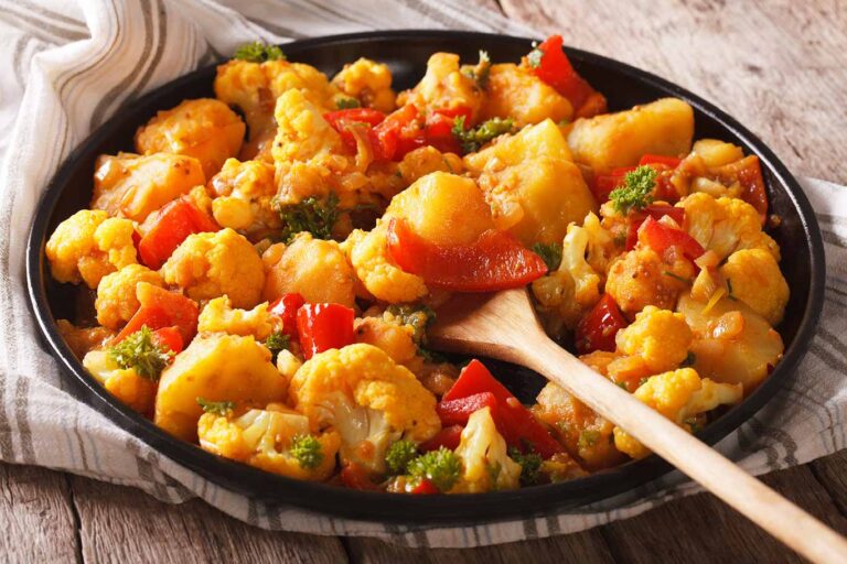 Receta de Aloo gobi