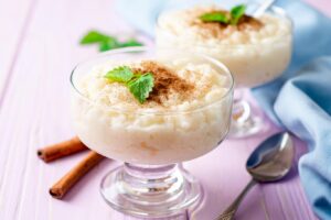 Receta de arroz con leche al microondas