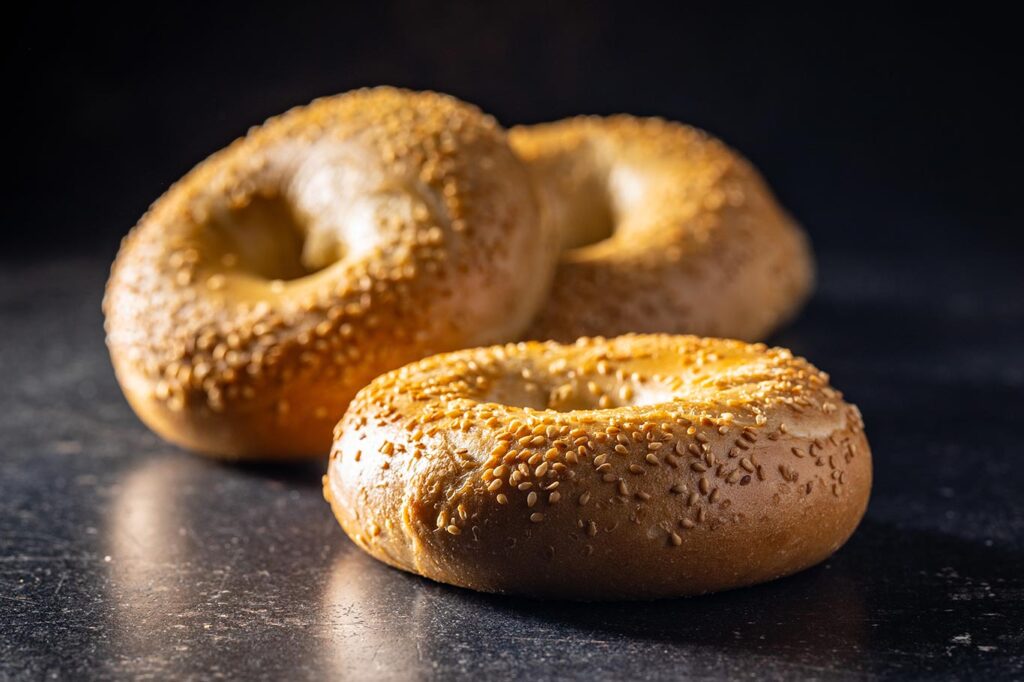 Receta fácil de bagels