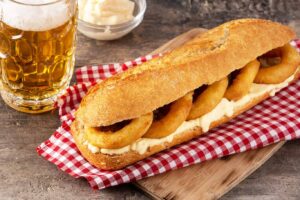 Receta fácil de bocadillo de calamares