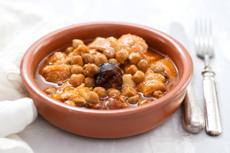 Callos con garbanzos