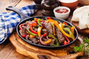 Fajitas de ternera