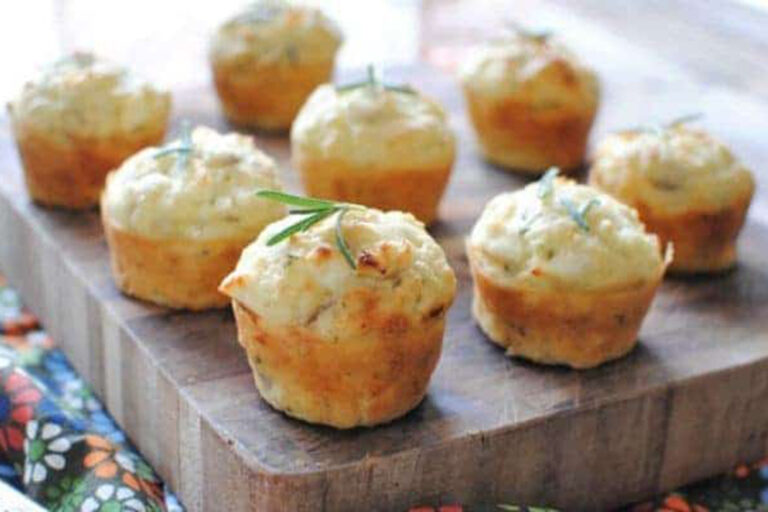 Muffins de queso Recetinas