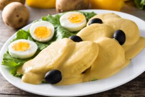 Receta fácil de papa a la huancaína
